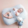 Đệm chống trào ngược cỡ lớn Mongsure Baby Lounger, Blue