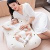 Đệm chống trào ngược cỡ lớn Mongsure Baby Lounger, thêu gấu Bear