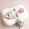 Đệm chống trào ngược cỡ lớn Mongsure Baby Lounger, Ivory